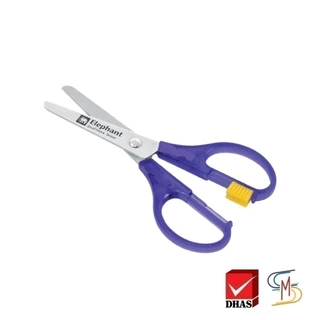 Elephant ตราช้าง กรรไกร SCB0345 (KID-D) ขนาด 4 1/2 นิ้ว สีม่วง