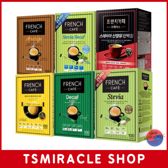 French Cafe Coffee Mix Decaffeinated Stevia Goat Milk Protein Coffee