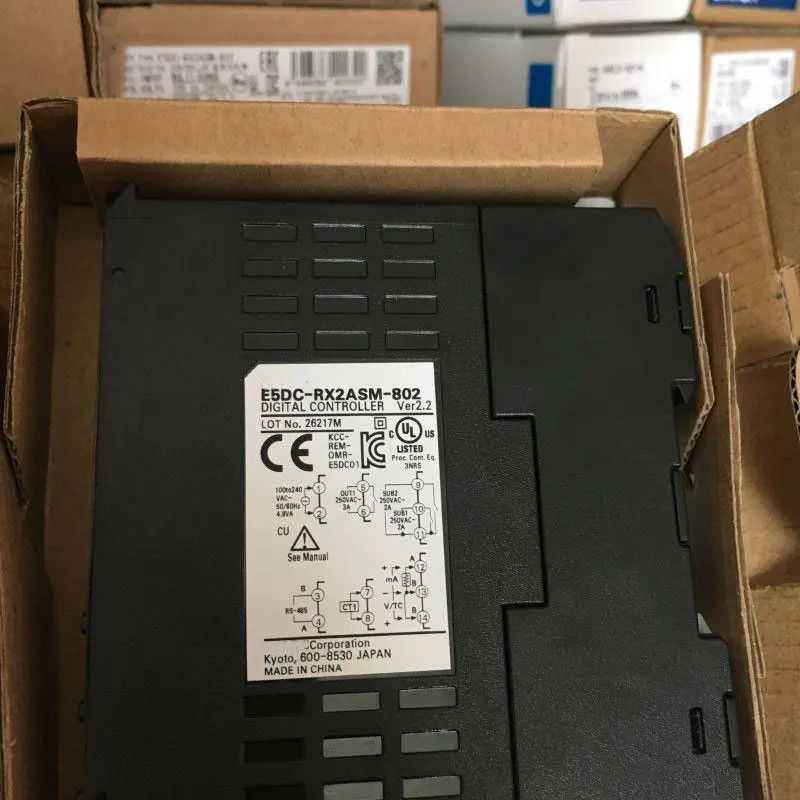 ใหม่ เทอร์โมสตัทต้นฉบับ E5DC-RX2ASM-800 E5DC-QX2ASM-800 E5DC-RX2ASM-802 E5DC-QX2ASM-802 E5DC-CX2ASM-