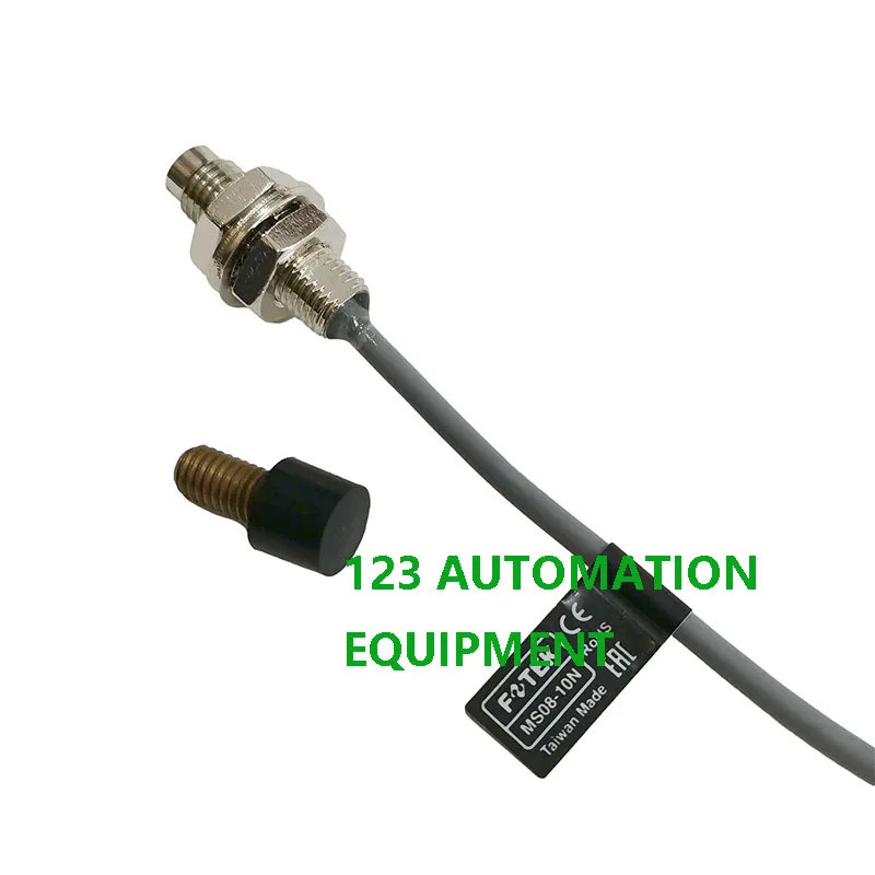 ของแท้ใหม่ FOTEK MS08-10N 10P MS-M6 Hall Sensor Proximity Switch หลอดสั้น Type