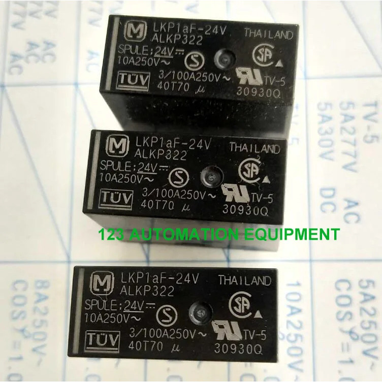 รีเลย์ LKP1aF-24V 4Pin 5A ใหม่ของแท้