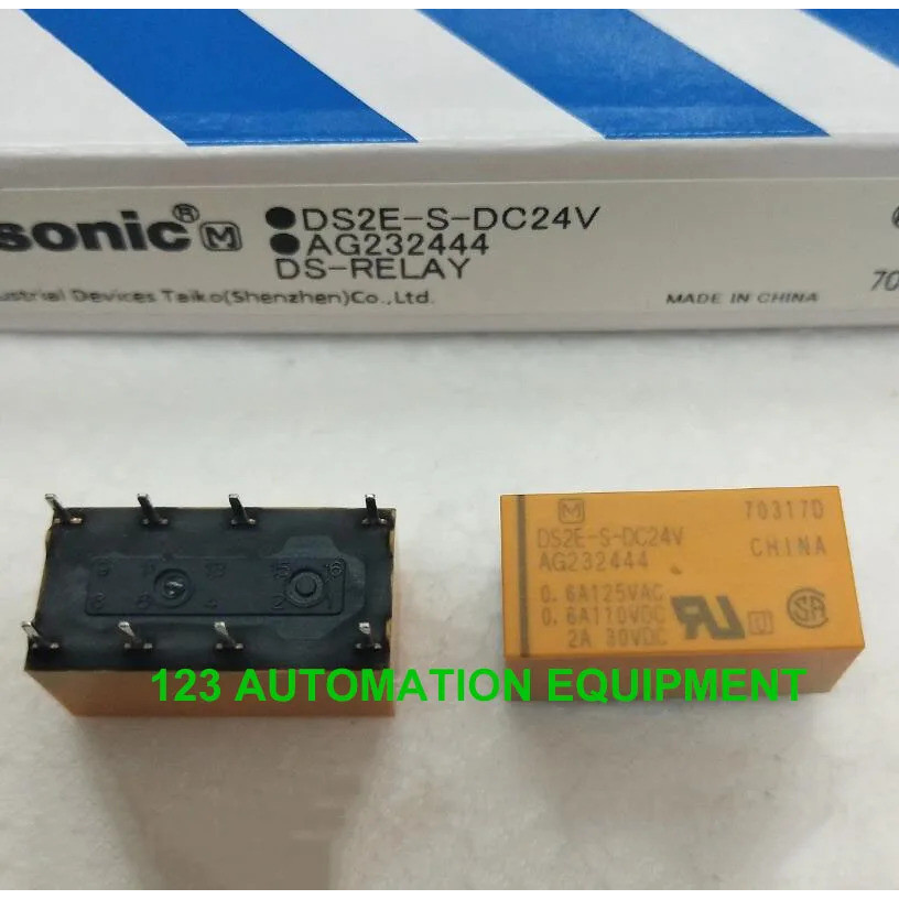 ใหม่ รีเลย์ DS2E-S-DC24V DS2E-S-DC12V DS2E-S-DC5V 2A 8พิน