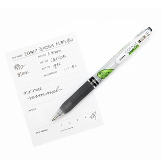 ปากกาเจล Sarasa Mark On น้ำแห้งเร็ว Zebra ขนาดหัว 0.4 MM และ 0.5 MM