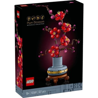 LEGO Botanicals 10369 Plum Blossom (327pcs.), Building Blocks, Kids Toy