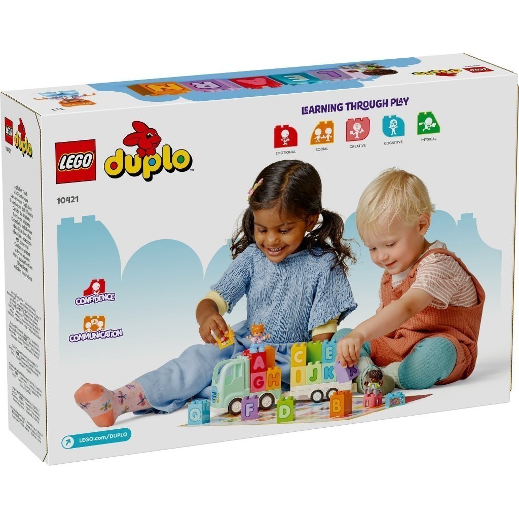 LEGO DUPLO Town ‏10421 شاحنة الحروف (36 قطعة) — صورة 8