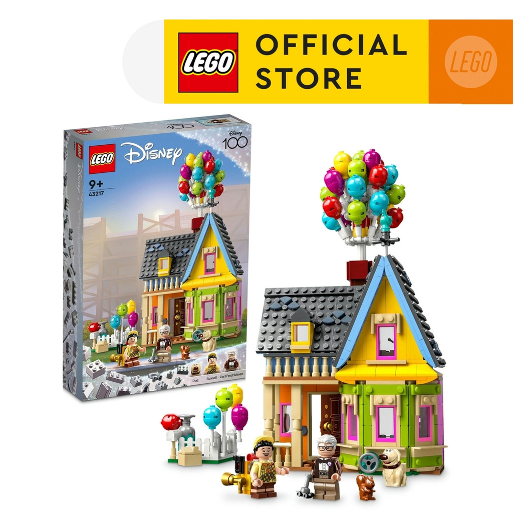 LEGO Disney Classic 43217 ‘Up’ House Building Toy Set (598pcs.), Building Blocks, Kids Toy