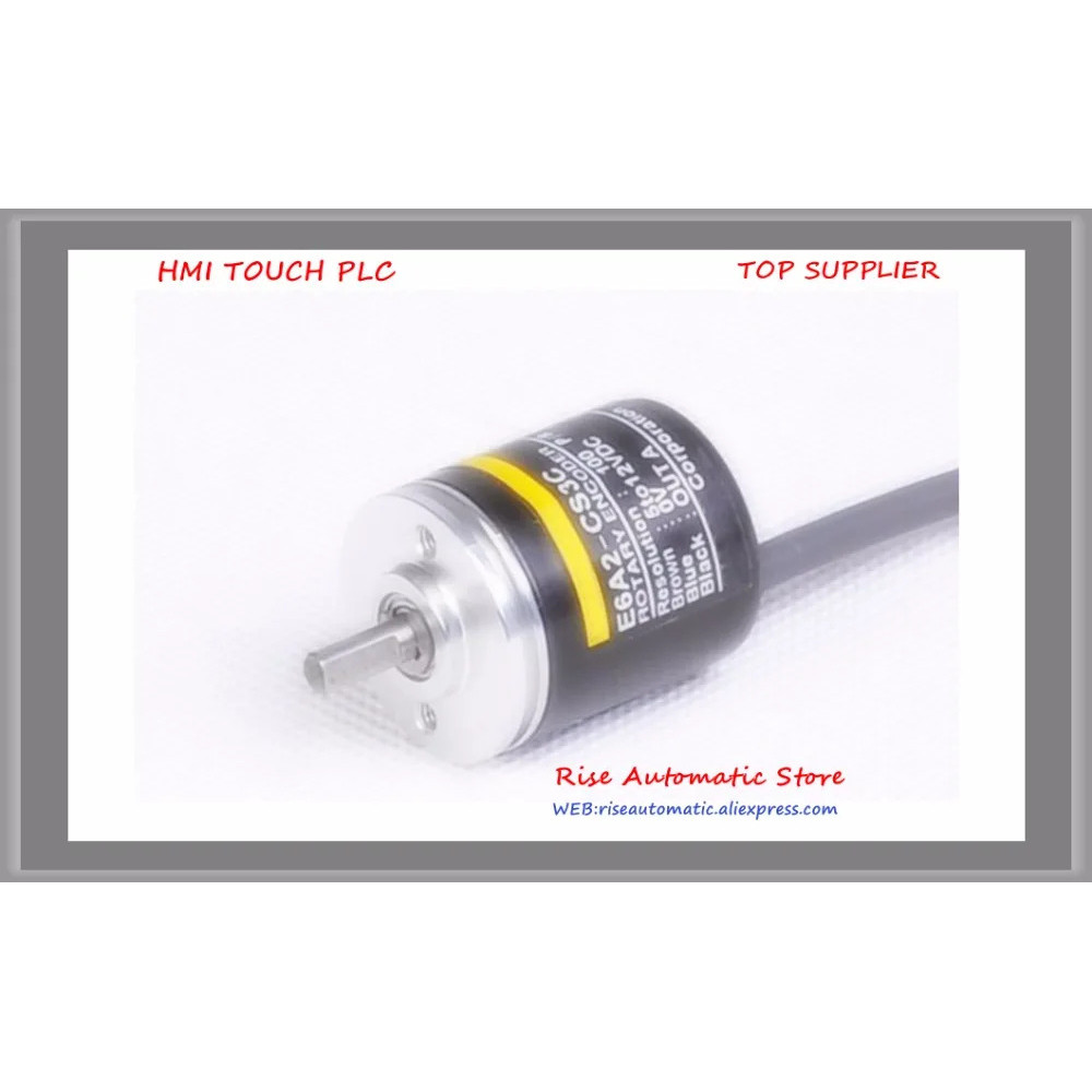 ตัวเข้ารหัส E6A2-CS3C 500P/R ตัวเข้ารหัสโรตารี E6A2CS3C ตัวเข้ารหัสอุตสาหกรรม 500P/R เส้นผ่านศูนย์กล