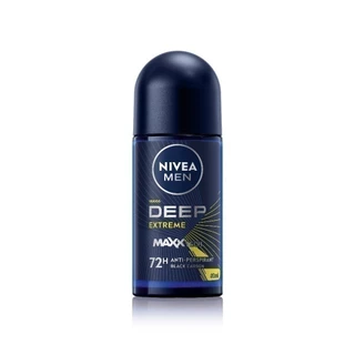 นีเวีย เมน ดีพ เอ็กซ์ตรีม โรลออน 50 มล. NIVEA โรลออนผู้ชาย roll on