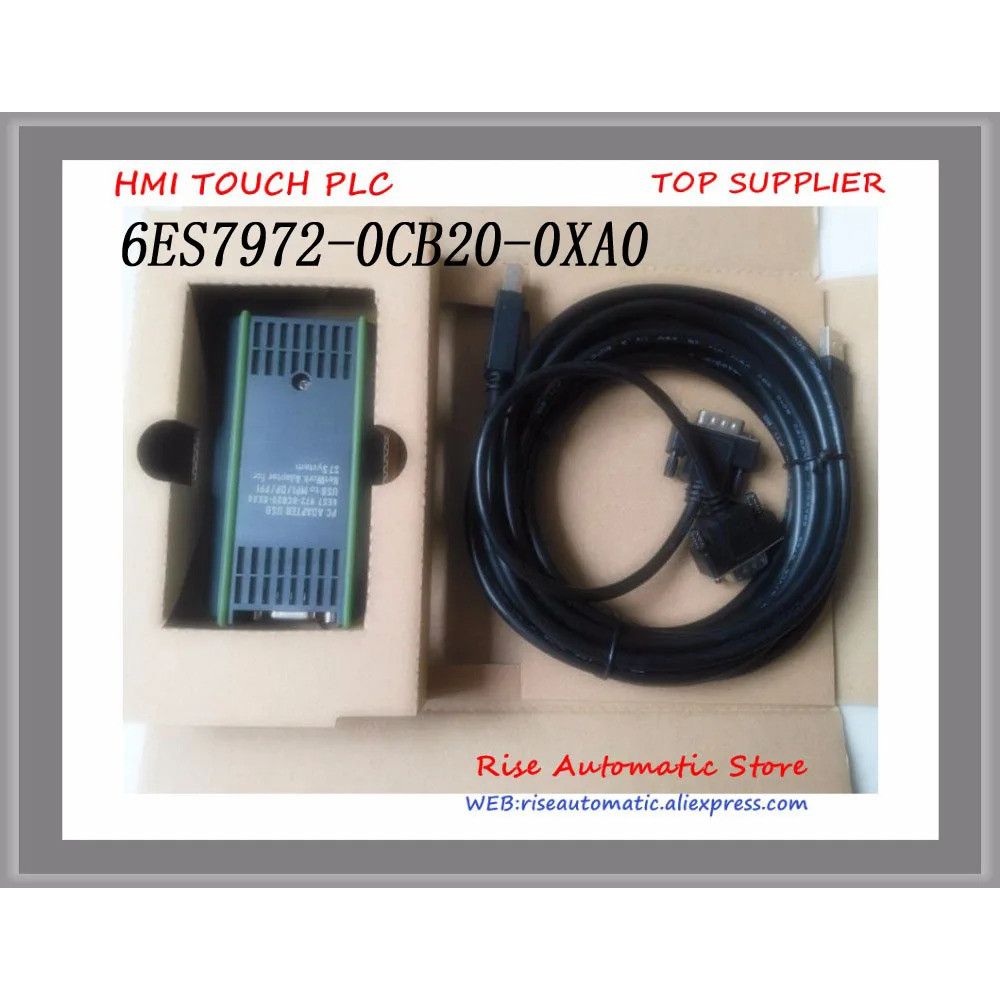 อะแดปเตอร์ USB-MPI สำหรับ S7-200 300 400สนับสนุน Win7 /Win 8แทนที่6ES7972-0CB20-0XA0 USB MPI USB MPI