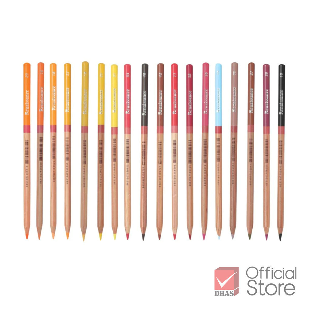Renaissance สีไม้ เกรดอาร์ตติส 48 เฉดสี จำนวน 1 แท่ง