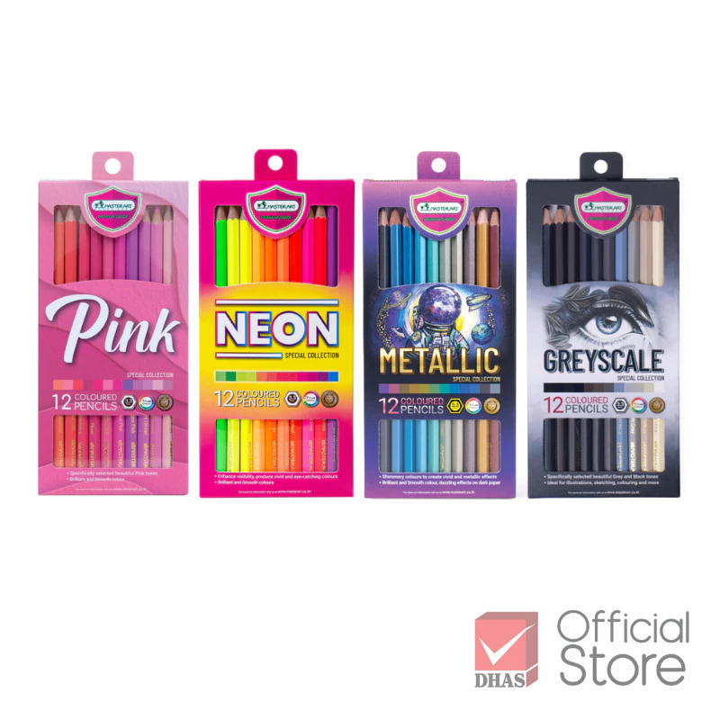 [Exclusive Set] Master Art สีไม้ ชุดสีไม้ Special Collection 4 รุ่น จำนวน 1 ชุด