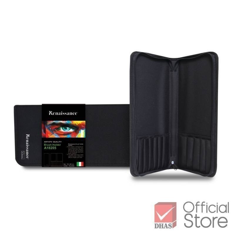 Renaissance กระเป๋า กระเป๋าใส่พู่กัน ผ้าไนล่อน จำนวน 1 ชิ้น - รูปที่ 3