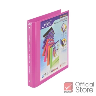 Elfen แฟ้ม แฟ้มโชว์เอกสาร คลิป 3 ห่วง No.4443 A4 จำนวน 1 ชิ้น