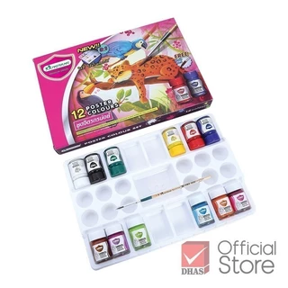 Master Art สีโปสเตอร์ ชุดจิตรกรน้อย 15 มล. 12 สี จำนวน 1 กล่อง
