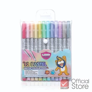 Master Art สีเมจิก ปากกาเมจิก สีพาสเทล 12 สี