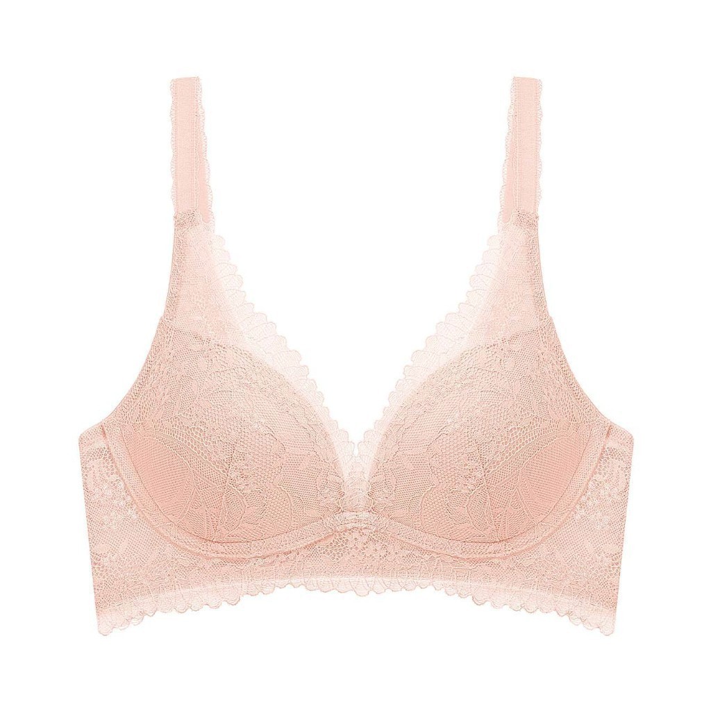 Triumph เสื้อชั้นในดันทรงแบบไม่มีโครง รุ่น Tri AirLite Delight HU DV-R  รหัส 10223204 สีชมพูอ่อน 00WJ
