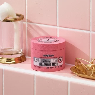 Soap & Glory Glad Hair Day Treatment Mask 300Ml โซพ แอนด์ กลอรี่ แกลด แฮร์ เดย์ ทรีทเมนท์ มาส์ก 300มล.