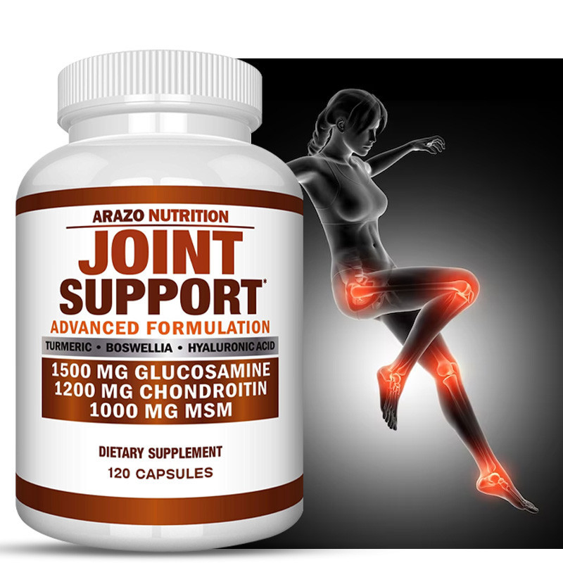 Coolkin Advanced Joint Support Complex พร้อมกลูโคซามีน Chondroitin & MSM ขมิ้น & Boswellia สําหรับ Mobility สูตรเปลือก
