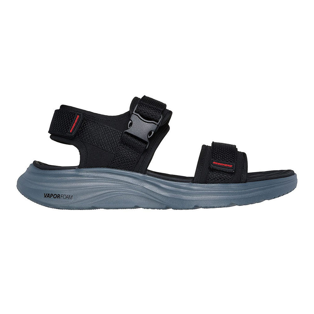 Skechers สเก็ตเชอร์ส รองเท้าแตะผู้ชาย Men Vapor Foam Sandal Sport Shoes - 232899-BLK