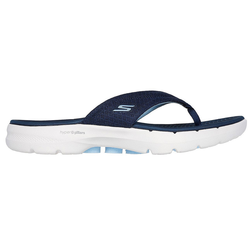 Skechers สเก็ตเชอร์ส รองเท้าแตะผู้หญิง Women On-The-GO GOwalk 6 Focus Walking Sandals - 140999-NVY