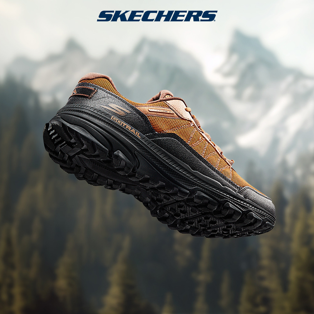 Skechers สเก็ตเชอร์ส รองเท้า ผู้ชาย GOrun Trail Altitude 2.0 Shoes - 220756-BRBK