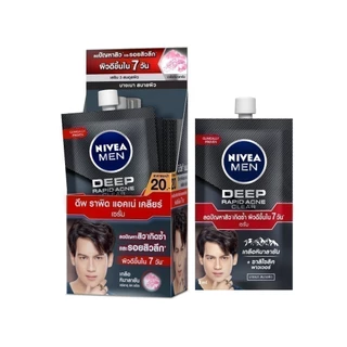 นีเวีย เมน เซรั่มบำรุงผิวหน้า ดีพ ราพิด แอคเน่ 7 มล. 12 ชิ้น NIVEA