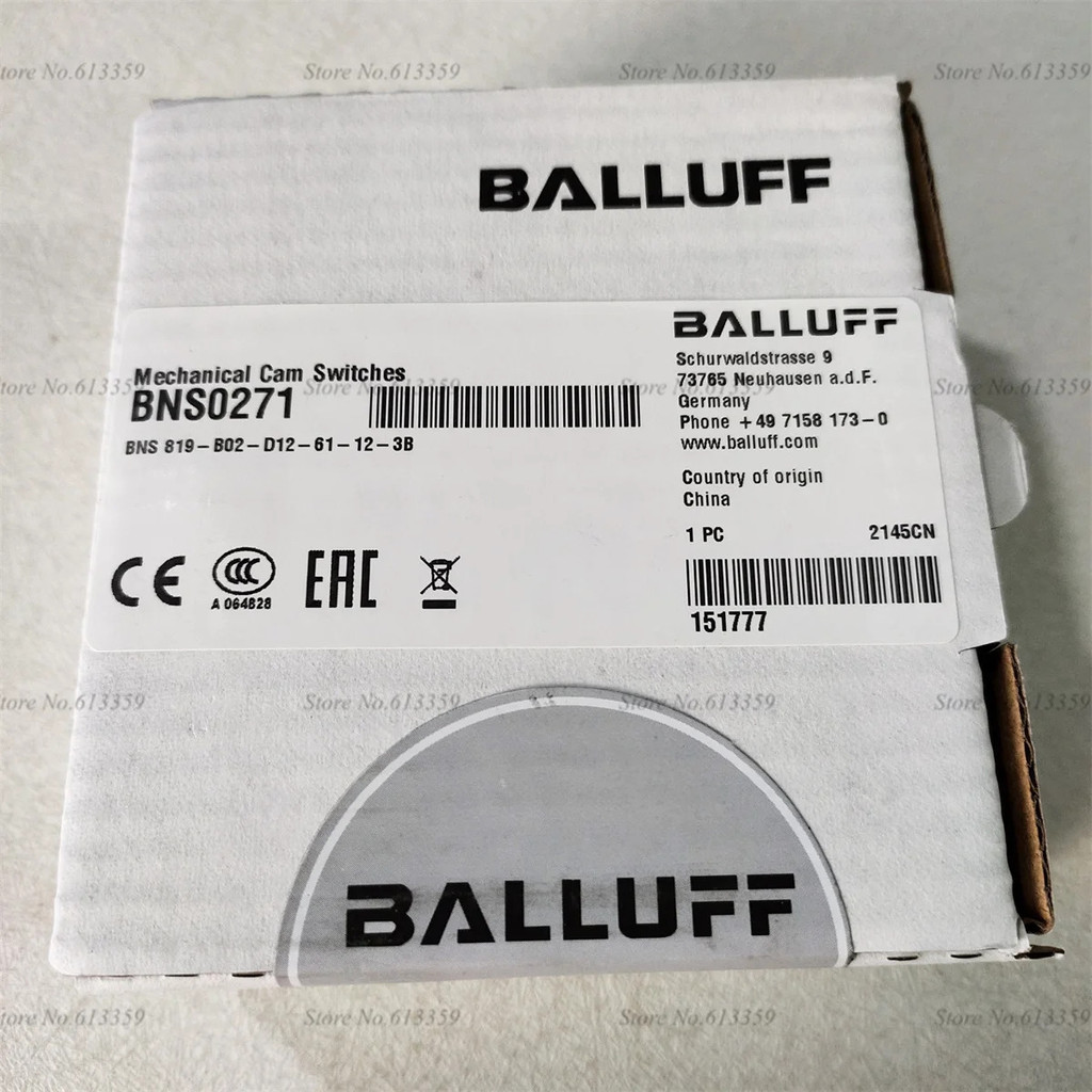 BNS 819-B02-D12-61-12-3B BALLUFF ใหม่ Original Limit Switch Travel Switch