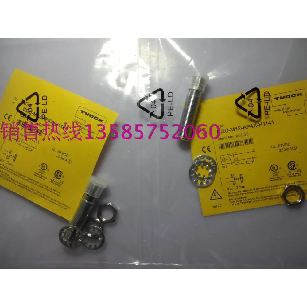 BI2U-M12-AP4X-H1141 BI2U-M12-AN4X-H1141 เซ็นเซอร์สวิตช์ความใกล้เคียง Turck ใหม่คุณภาพสูง