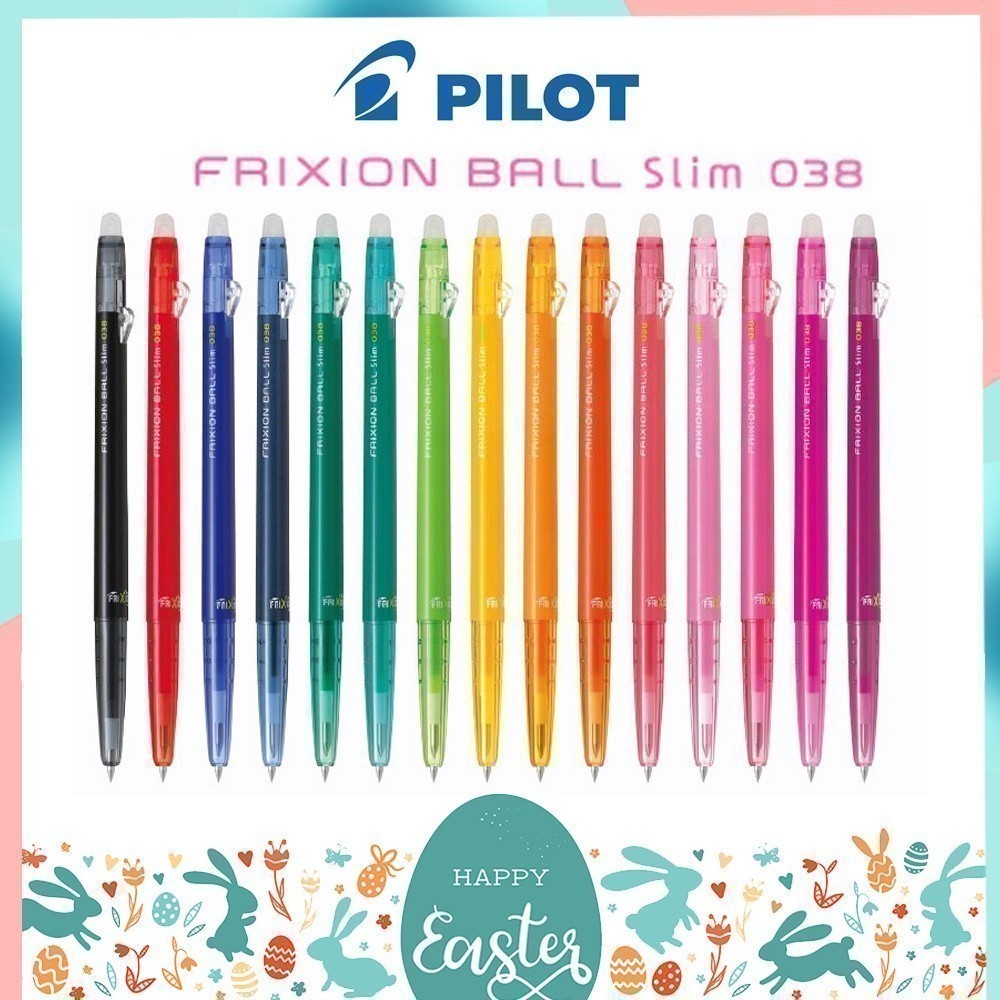 ปากกาลบได้ Pilot Frixion Slim ขนาดหัว 0.38 MM