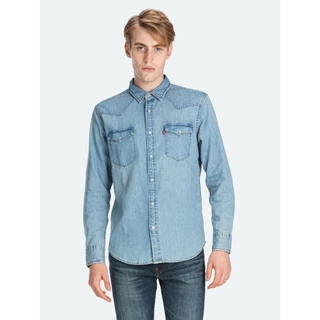 Levi's® เสื้อเชิ้ตผู้ชาย ทรงคลาสสิก รุ่น Western Standard Fit Shirt