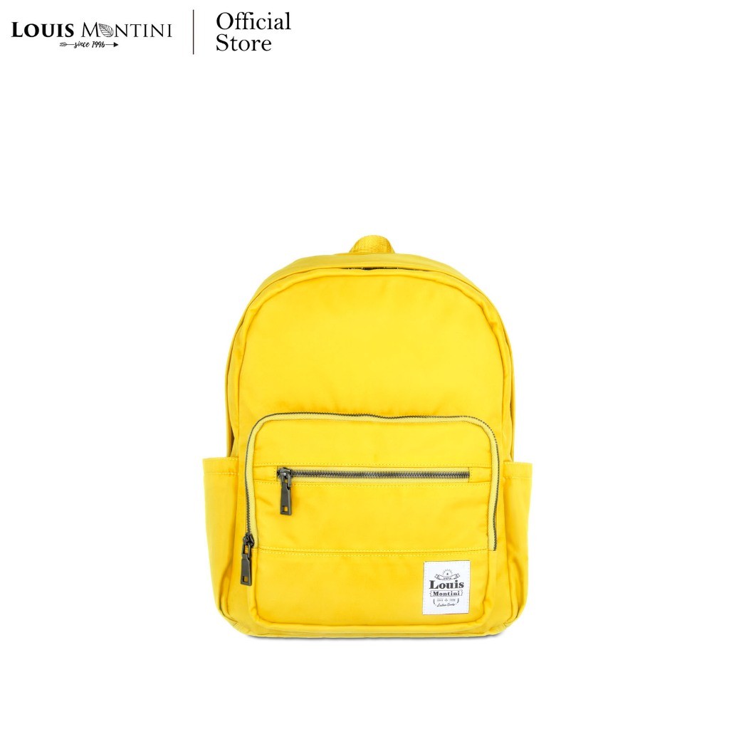 Louis Montini (Rise & Go) กระเป๋าเป้สะพายหลัง ผ้าไนล่อน Unisex Backpack BBP10