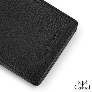 [ส่งด่วนฟรี] Louis Montini (Casual Wallet) กระเป๋าสตางค์ผู้ชายหนังวัวแท้ Men's Wallet TTM079