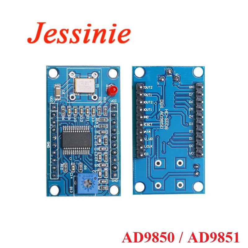 บอร์ดพัฒนาโมดูลกำเนิดสัญญาณ DDS 0-70MHz 0-40MHz AD9850 AD9851 2 คลื่นไซน์และ 2 คลื่นสี่เหลี่ยม