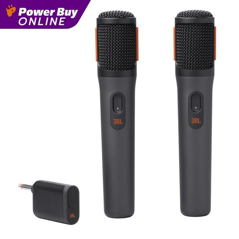 JBL PartyBox Wireless Mic ไมโครโฟนไร้สาย สีดำ
