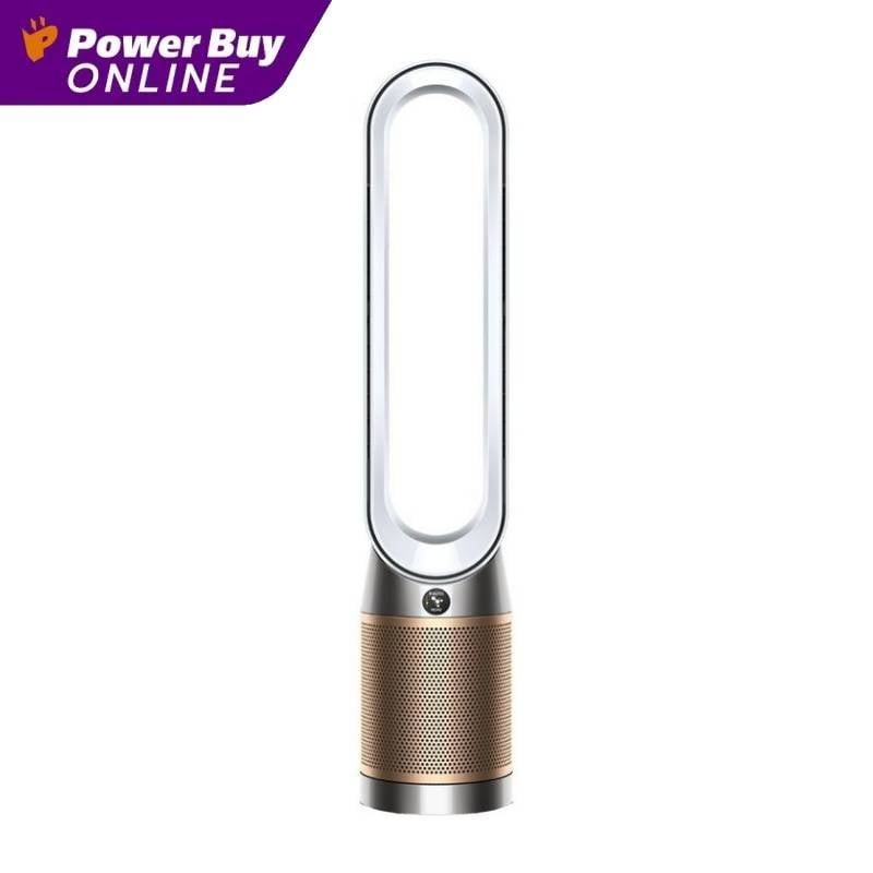 DYSON Purifier Cool PC2 De-NOx พัดลมฟอกอากาศแบบตั้งพื้น (27 ตร.ม., สีขาว/ทอง) รุ่น TP12