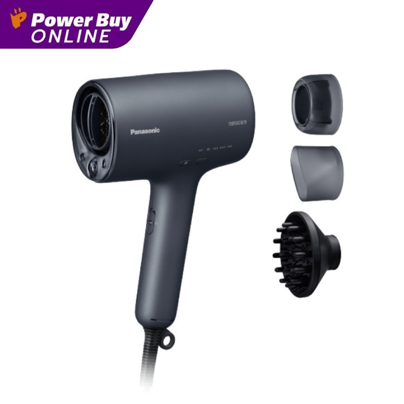 PANASONIC ไดร์เป่าผม (1600 วัตต์, สีดำ) รุ่น EH-NA0J-AL
