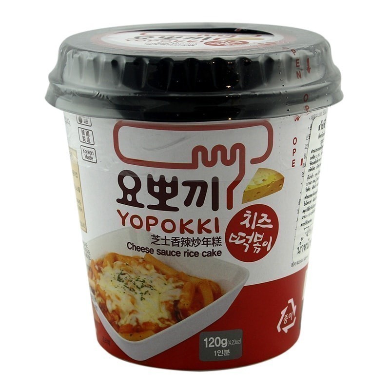 YOUNGPOONG ยองพุงเส้นต๊อกป๊อกกิชีสซอส 120กรัม [8809054400192]