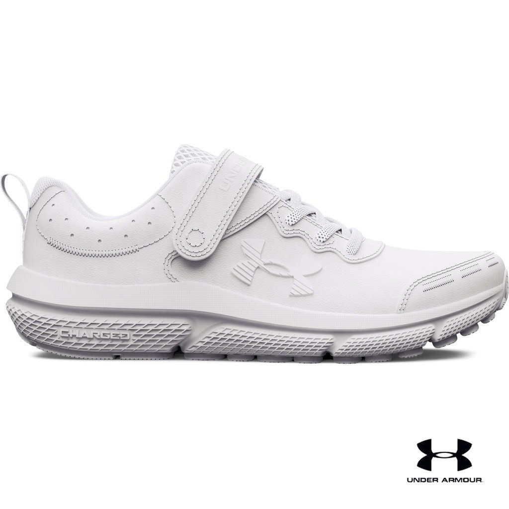 Under Armour รองเท้าวิ่ง UA Assert 10 AC Uniform Synthetic สำหรับเด็กผู้ชายก่อนวัยเรียน