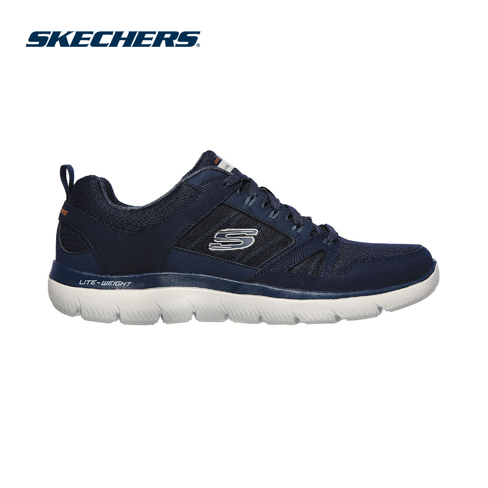 Skechers สเก็ตเชอร์ส รองเท้าผู้ชาย Men Summits Shoes - 232069-NVY Memory Foam