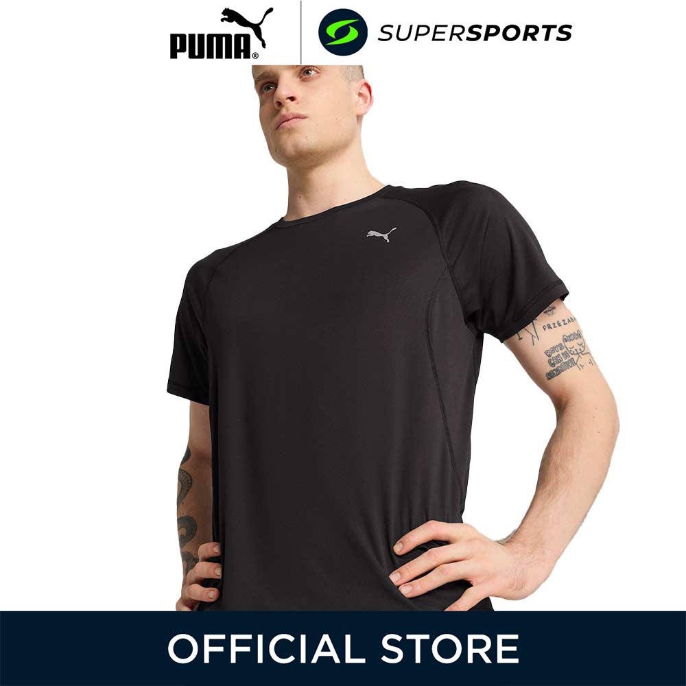 PUMA Velocity สีดำ เสื้อวิ่งผู้ชาย
