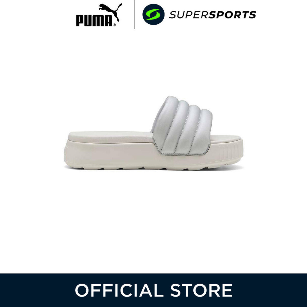 PUMA Karmen Puffy Aqua Metallics รองเท้าแตะผู้หญิง