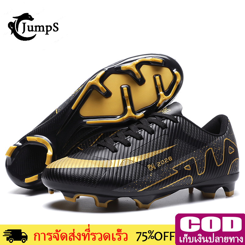 【Bangkok IN STOCK】 FG รองเท้าฟุตบอล กันน้ํา น้ําหนักเบา รองเท้าสตั๊ด รองเท้าสตาร์ท