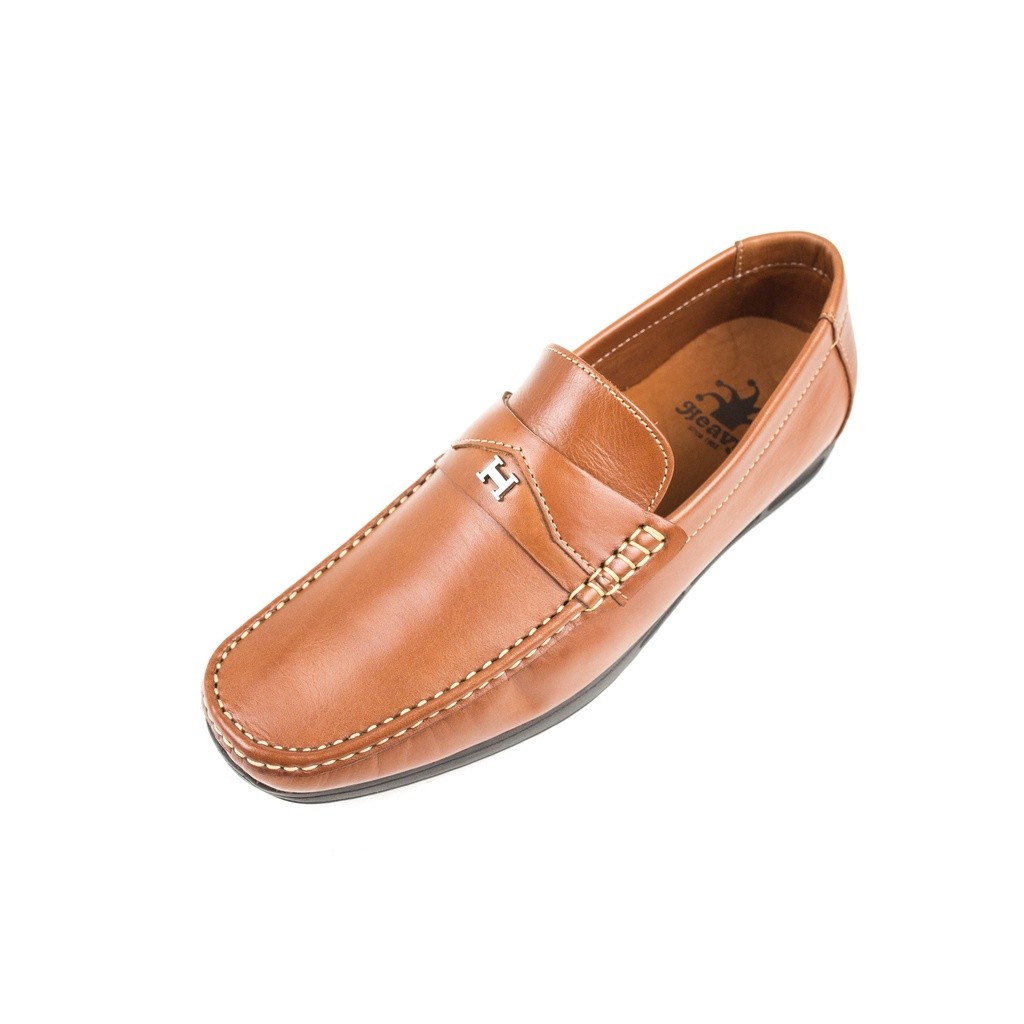 Heavy Shoes حذاء جلد طبيعي VC8133 ‏(لونان) — صورة 4