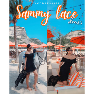 Chuuclothing Sammy lace derss [พร้อมส่ง สีขาว/สีดำ] เก็บโค้ด…