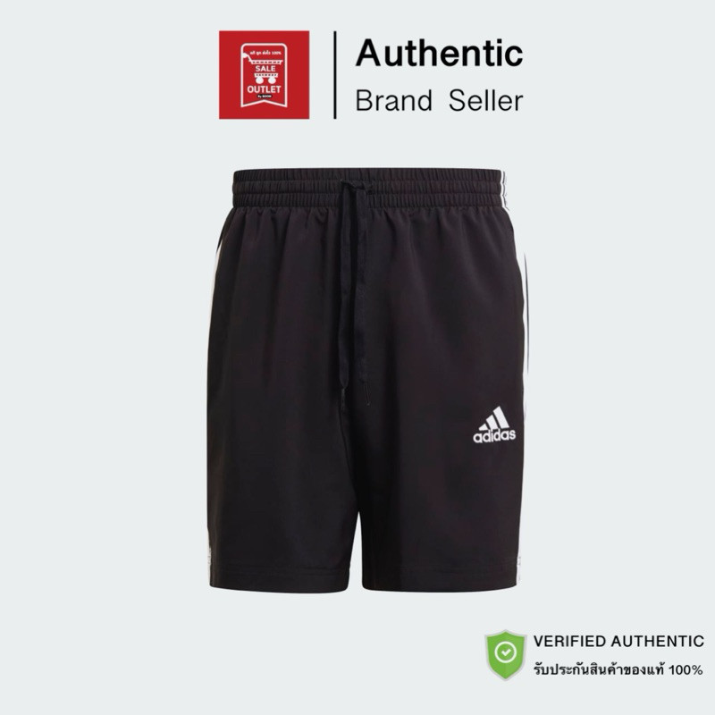 กางเกงขาสั้นผู้ชายอาดิดาส AEROREADY ESSENTIALS CHELSEA 3-STRIPES  รับประกันลิขสิทธิ์แท้100%
