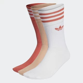 adidas ไลฟ์สไตล์ ถุงเท้าความยาวครึ่งแข้ง (3 คู่) Unisex สีขาว HL6767