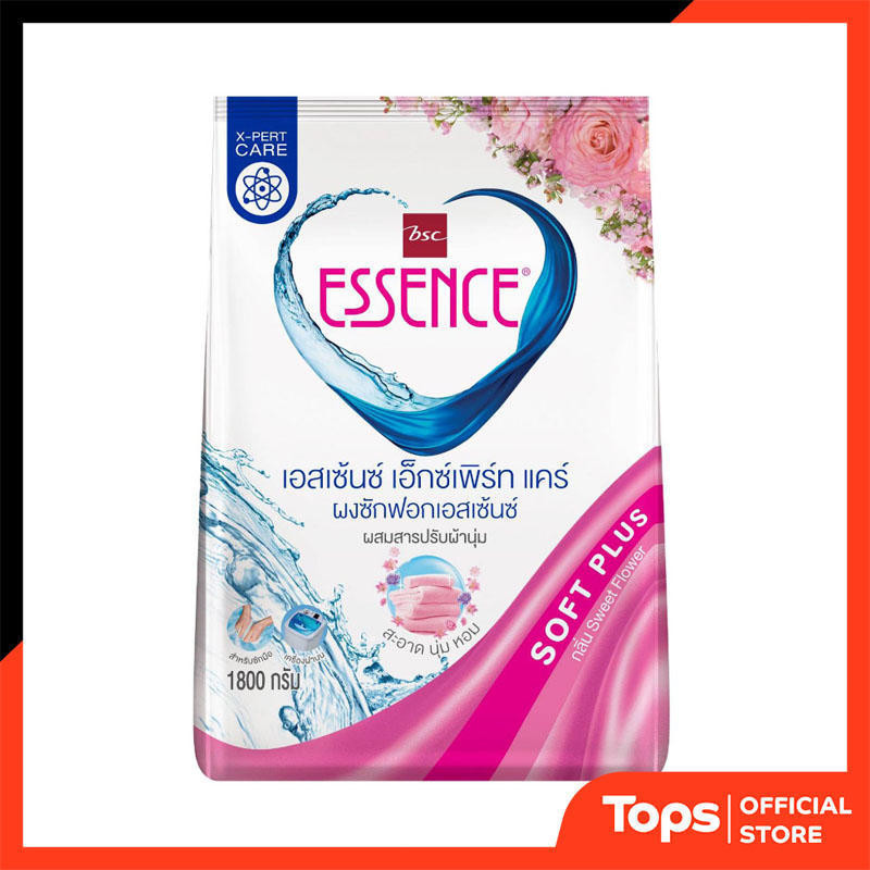 ESSENCE เอสเซ้นซ์เอ็กซ์เพิร์ทแคร์ผลิตภัณฑ์ซักผ้าสูตรมาตรฐานกลิ่นสวีทเฟาว์เวอร์ 1800กรัม [8850002854963]