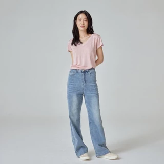 Chewa Chilling Tees V - เสื้อยืดคอวี ผ้าลินินสลาฟ - V5