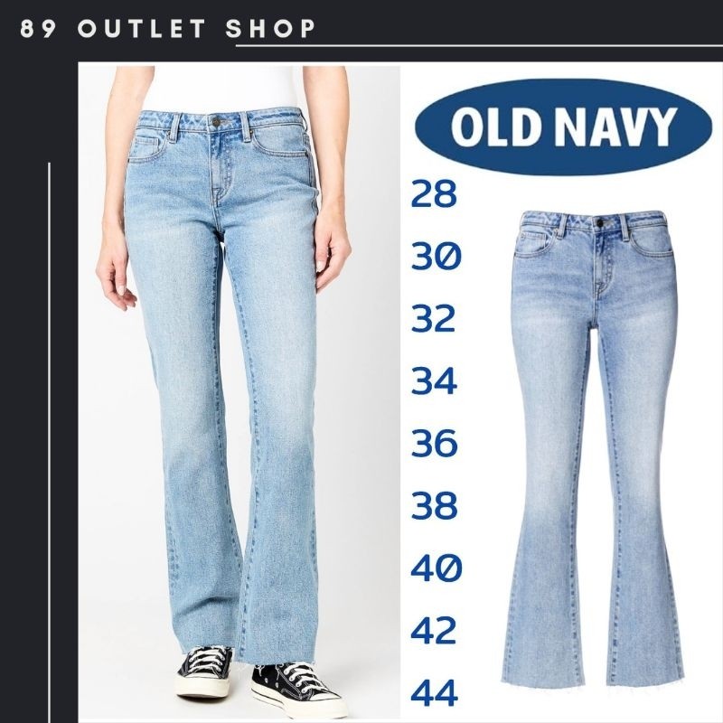 กางเกงยีนส์ขาม้า bigsize สียีนส์ฟอกอ่อน ปลายตัดรุ่ย ยืดได้ กางเกงยีนส์ไซส์ใหญ่ กางเกงคนอ้วน แฟชั่นคนอ้วน ไซส์ 26-44 นิ้ว