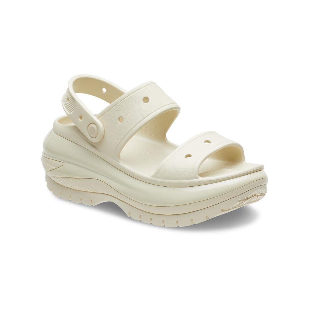 CROCS รองเท้าแตะผู้ใหญ่ MEGA CRUSH SANDAL รุ่น 2079892Y2 - BONE